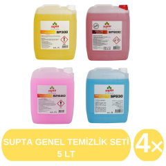 Supta 4'lü Genel Temizlik Seti 5 KG