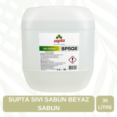 Supta Sıvı Sabun Beyaz Sabun Kokulu 30 LT