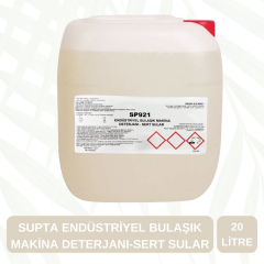 Supta Endüstriyel Bulaşık Makine Deterjanı - Sert Sular 20 LT