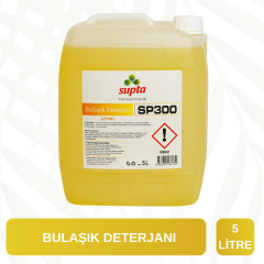 Supta Sıvı Bulaşık Deterjanı 5 LT Limon Kokulu