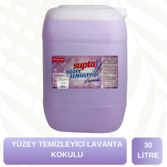 Supta Sıvı Yüzey Temizleyici 30 Litre Lavanta Kokulu