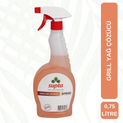 Supta Grill Yağ Çözücü Profesyonel Yağ Çözücü 0,75 LT