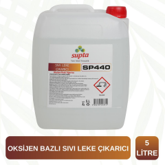 Supta Oksijen Bazlı Ağartıcı Sıvı Leke Çıkarıcı Profesyonel 5 KG